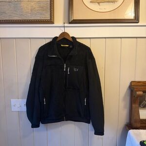 Women’s Mountain Hardwear Black Fleece Teddy Jacket, Size XL, Like New